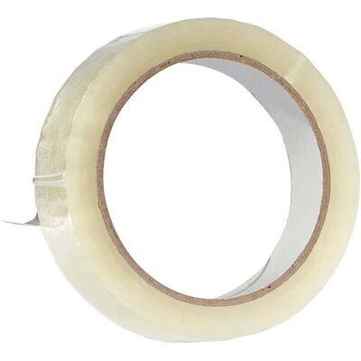 SPRINTIS Cinta adhesiva de oficina, PP transparente, desenrrollado silencioso 25 mm SPRINTIS Cinta adhesiva de oficina, PP transparente, desenrrollado silencioso 25 mm
