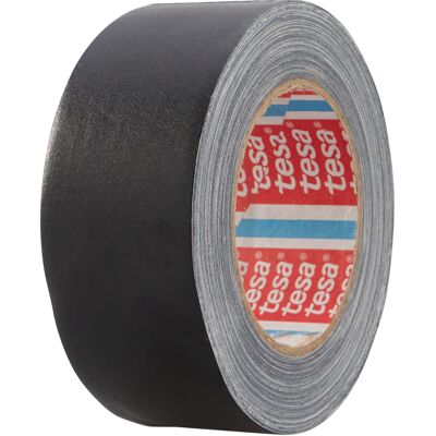 SPRINTIS tesa 4651, Premium cinta de tela recubierta de acrílico 50 mm negro, PVC SPRINTIS tesa 4651, Premium cinta de tela recubierta de acrílico 50 mm negro, PVC
