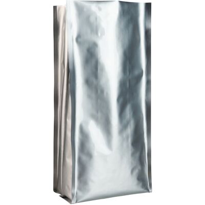 SPRINTIS 500 Unidades - Bolsa de café con fondo reforzado K-seal, plata 420 x 170 mm, aluminio PET LDPE SPRINTIS 500 Unidades - Bolsa de café con fondo reforzado K-seal, plata 420 x 170 mm, aluminio PET LDPE