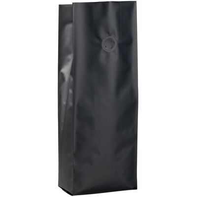 SPRINTIS 1000 Unidades - Bolsas con fuelle lateral y válvula de protección del aroma, negro 330 x 105 mm, OPP PE aluminio SPRINTIS 1000 Unidades - Bolsas con fuelle lateral y válvula de protección del aroma, negro 330 x 105 mm, OPP PE aluminio