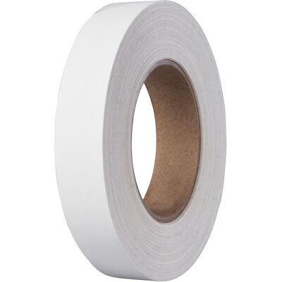 SPRINTIS Cinta de refuerzo REGUtex R, cinta de tela, barnizada blanco 25 mm SPRINTIS Cinta de refuerzo REGUtex R, cinta de tela, barnizada blanco 25 mm