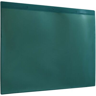SPRINTIS 10 Unidades - Sobres de identificación con agujeros para colgar verde lado ancho A4 210 x 297 mm, PVC duro PVC blando SPRINTIS 10 Unidades - Sobres de identificación con agujeros para colgar verde lado ancho A4 210 x 297 mm, PVC duro PVC blando