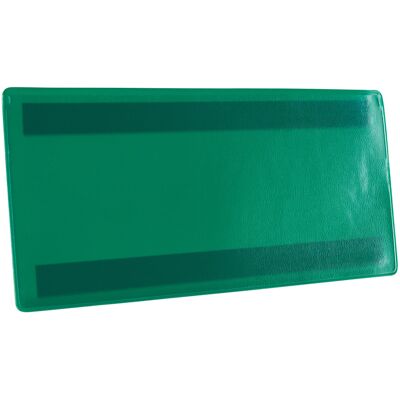 SPRINTIS 10 Unidades - Sobres magnéticos para etiquetas 220 x 105 mm verde, PVC SPRINTIS 10 Unidades - Sobres magnéticos para etiquetas 220 x 105 mm verde, PVC