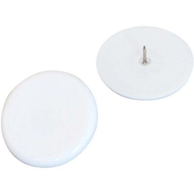 SPRINTIS 100 Unidades - Chinchetas para tablones, ø = 30 mm blanco 100 unidades embaladas, plástico acero SPRINTIS 100 Unidades - Chinchetas para tablones, ø = 30 mm blanco 100 unidades embaladas, plástico acero