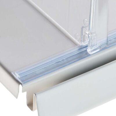 SPRINTIS 1 Perfil guía para separadores, transparente 12 mm cinta adhesiva estándar 998 mm, PVC duro SPRINTIS 1 Perfil guía para separadores, transparente 12 mm cinta adhesiva estándar 998 mm, PVC duro