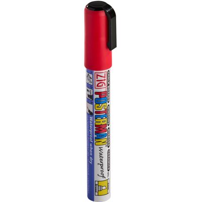 SPRINTIS 1 Rotulador de tiza, 1 unidad, rojo 6 mm resistente al agua, plástico SPRINTIS 1 Rotulador de tiza, 1 unidad, rojo 6 mm resistente al agua, plástico