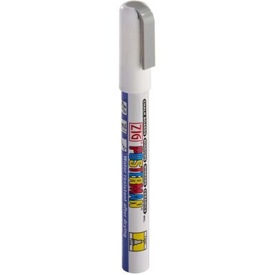 SPRINTIS 1 Rotulador de tiza, 1 unidad, blanco 1 mm resistente al agua, plástico SPRINTIS 1 Rotulador de tiza, 1 unidad, blanco 1 mm resistente al agua, plástico