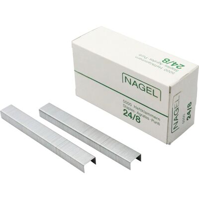 SPRINTIS Nagel Grapas 24/8, acero, plata SPRINTIS Nagel Grapas 24/8, acero, plata