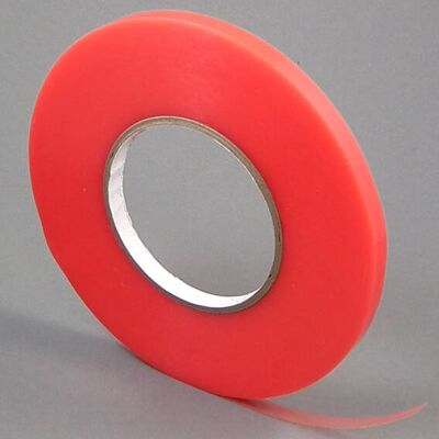 SPRINTIS Cinta adhesiva de PET de doble cara, adhesivo de acrilato fuerte, cubierta de lámina roja, TLM21 9 mm, PET papel, transparente SPRINTIS Cinta adhesiva de PET de doble cara, adhesivo de acrilato fuerte, cubierta de lámina roja, TLM21 9 mm, PET papel, transparente