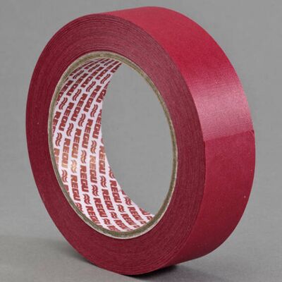 SPRINTIS Cinta de refuerzo REGUtaf H3, papel de fibra especial, corrugado fino rojo 30 mm SPRINTIS Cinta de refuerzo REGUtaf H3, papel de fibra especial, corrugado fino rojo 30 mm
