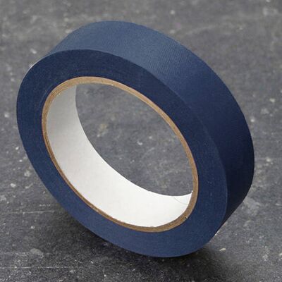 SPRINTIS Cinta de refuerzo , papel especial, textura de lino azul 19 mm SPRINTIS Cinta de refuerzo , papel especial, textura de lino azul 19 mm