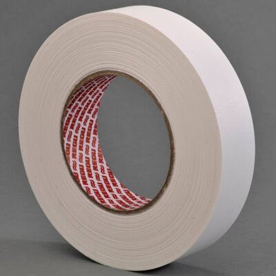SPRINTIS Cinta de refuerzo REGUtex R, cinta de tela, barnizada blanco 19 mm SPRINTIS Cinta de refuerzo REGUtex R, cinta de tela, barnizada blanco 19 mm
