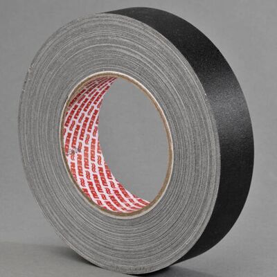 SPRINTIS Cinta de refuerzo REGUtex R, cinta de tela, barnizada negro 25 mm SPRINTIS Cinta de refuerzo REGUtex R, cinta de tela, barnizada negro 25 mm