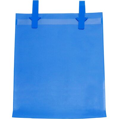 SPRINTIS 10 Unidades - Sobre para identificación para contenedores de alambre, con solapas de sujeción A4 formato vertical, PVC blando, azul SPRINTIS 10 Unidades - Sobre para identificación para contenedores de alambre, con solapas de sujeción A4 formato vertical, PVC blando, azul