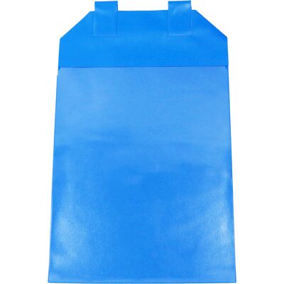 SPRINTIS 10 Unidades - Sobre para identificación para contenedores de alambre, con cierre magnético A4 formato vertical, PVC blando, azul SPRINTIS 10 Unidades - Sobre para identificación para contenedores de alambre, con cierre magnético A4 formato vertical, PVC blando, azul