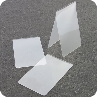 SPRINTIS 100 Unidades - Sobres de plastificado en caliente tarjetas de visita 125 µm, PET, transparente SPRINTIS 100 Unidades - Sobres de plastificado en caliente tarjetas de visita 125 µm, PET, transparente