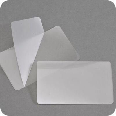 SPRINTIS 100 Unidades - Sobres de plastificado en caliente, 65 x 95 mm, formato de tarjeta bancaria, 2 x 125 µm, PET, transparente SPRINTIS 100 Unidades - Sobres de plastificado en caliente, 65 x 95 mm, formato de tarjeta bancaria, 2 x 125 µm, PET, transparente