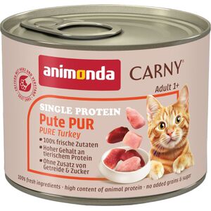 animonda Carny Single Protein Adult 24 x 200 g - Pack Ahorro - Pavo puro animonda Carny Single Protein Adult 24 x 200 g - Pack Ahorro - Pavo puro