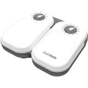 Comedero automático doble Cat Mate C200 - Comedero automático de 2 porciones Comedero automático doble Cat Mate C200 - Comedero automático de 2 porciones
