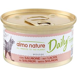 Almo Nature Daily Menu 24 x 85 g - Pack Ahorro - Mousse con salmón Almo Nature Daily Menu 24 x 85 g - Pack Ahorro - Mousse con salmón