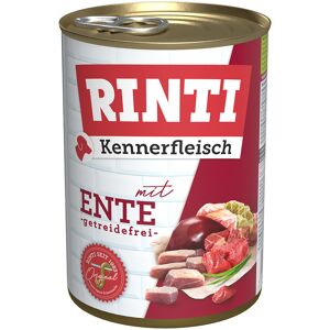 RINTI Kennerfleisch 12 x 400 g - Pack ahorro - Pato RINTI Kennerfleisch 12 x 400 g - Pack ahorro - Pato