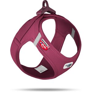 Arnés Curli Vest Clasp Air-Mesh, rojo rubí - Talla XL: perímetro torácico 55,5 - 62,7 cm Arnés Curli Vest Clasp Air-Mesh, rojo rubí - Talla XL: perímetro torácico 55,5 - 62,7 cm