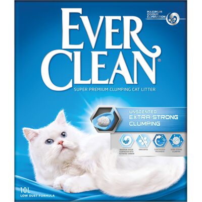 Ever Clean® Extra Fuerte Arena Aglomerante Sin Perfume - 10 l Ever Clean® Extra Fuerte Arena Aglomerante Sin Perfume - 10 l
