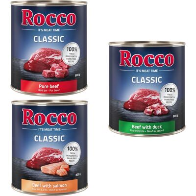 Comida para perros Rocco Classic - Mezcla premium de carne y menudencias Comida para perros Rocco Classic - Mezcla premium de carne y menudencias