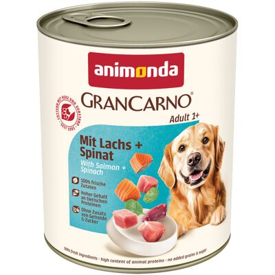 Comida para perros Animonda GrainCarno Adulto - Salmón con Espinaca Comida para perros Animonda GrainCarno Adulto - Salmón con Espinaca