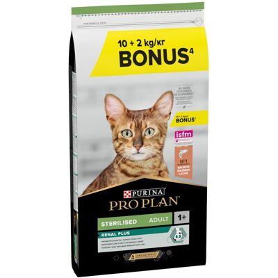 Pro Plan Optirenal Sterilised Adult con Salmón - Comida para Gatos Pro Plan Optirenal Sterilised Adult con Salmón - Comida para Gatos