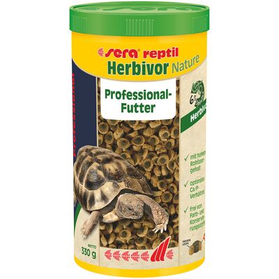 sera reptil Professional Herbivor Nature - 330 g sera reptil Professional Herbivor Nature - 330 g