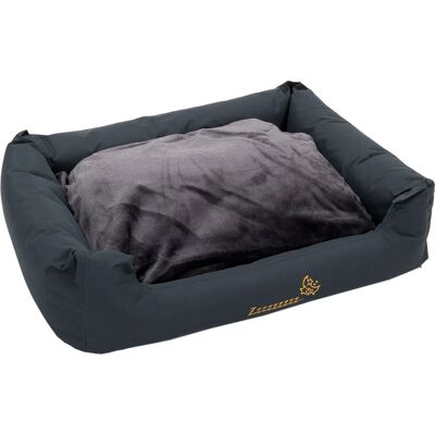 Cama para perros Sleepy Time de zooplus - Gris - 100x75x30cm Cama para perros Sleepy Time de zooplus - Gris - 100x75x30cm