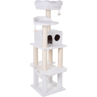 Rascador para gatos La Digue II - blanco Rascador para gatos La Digue II - blanco