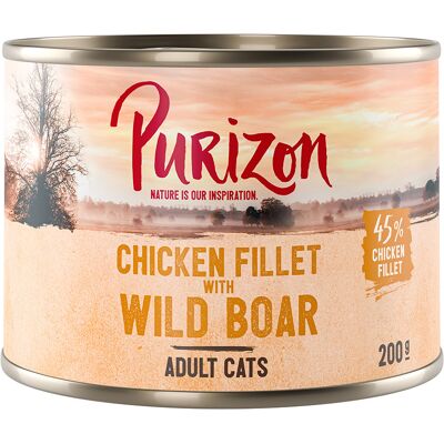 Comida húmeda para gatos sin cereales - Alto contenido en proteínas, ingredientes naturales Comida húmeda para gatos sin cereales - Alto contenido en proteínas, ingredientes naturales