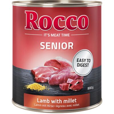 Comida para perros mayores Rocco Senior - Cordero y Mijo Comida para perros mayores Rocco Senior - Cordero y Mijo