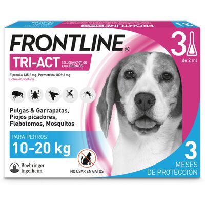 Frontline Tri-Act 10-20 Kg - Medicación para mascotas Frontline Tri-Act 10-20 Kg - Medicación para mascotas