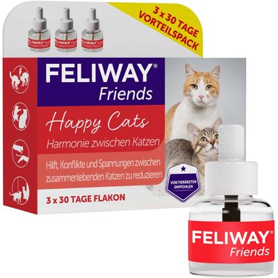 Recarga Feliway Friends - Pack de 3 x 48 ml Recarga Feliway Friends - Pack de 3 x 48 ml