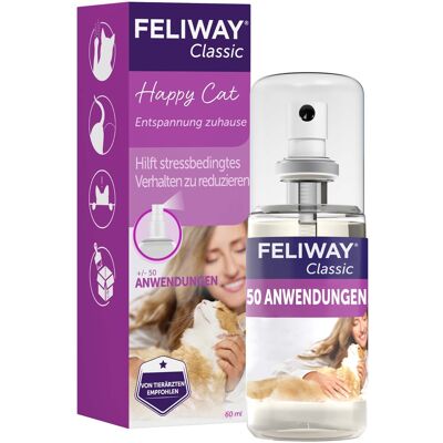 FELIWAY Classic Spray - 1 spray de 60 ml FELIWAY Classic Spray - 1 spray de 60 ml