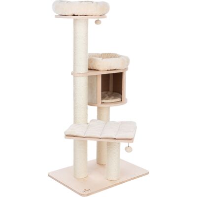 Arbol para gatos Magnolia L - crema - Natural Paradise Arbol para gatos Magnolia L - crema - Natural Paradise