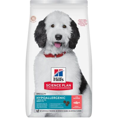 Hill's Science Plan Comida para perros grandes adultos con salmón y hypoalergénica - 14kg Hill's Science Plan Comida para perros grandes adultos con salmón y hypoalergénica - 14kg