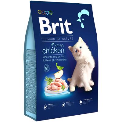 BRIT Premium para Gatitos Pollo Comida Seca - Tipo de Gato BRIT Premium para Gatitos Pollo Comida Seca - Tipo de Gato