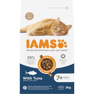 Comida para gatos Senior 7+ atún - 6 kg Comida para gatos Senior 7+ atún - 6 kg