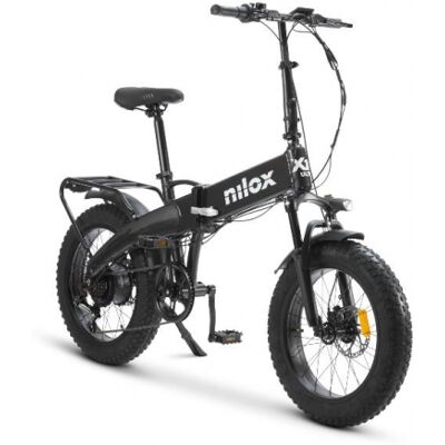 Nilox X10 250W 70Km 25Km/h 36V-13Ah Bicicleta Eléctrica Suspensión Delantera Plegable Negro Nilox X10 250W 70Km 25Km/h 36V-13Ah Bicicleta Eléctrica Suspensión Delantera Plegable Negro