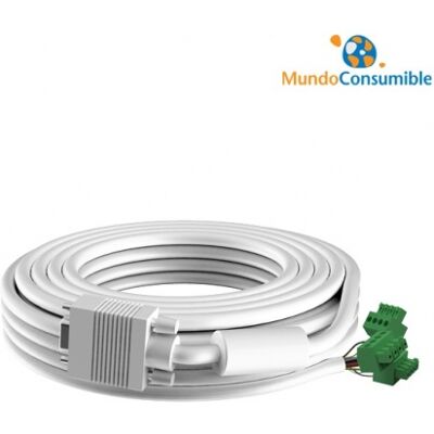 Cable Vga Vision 10 Metros 1Xvga - Conector Fenix Vga Desmontado Cable Vga Vision 10 Metros 1Xvga - Conector Fenix Vga Desmontado