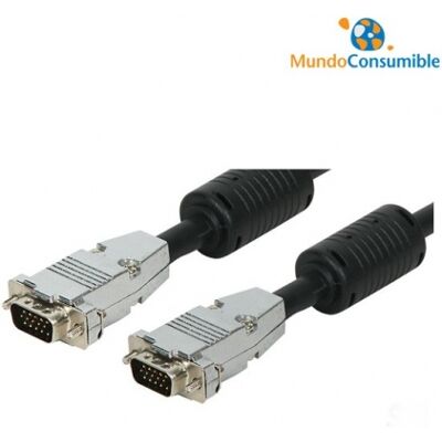 Generico Cable Vga Hdb15M-Hdb15M - 1.80 M. (Conector Metal - Alta Calidad) Generico Cable Vga Hdb15M-Hdb15M - 1.80 M. (Conector Metal - Alta Calidad)