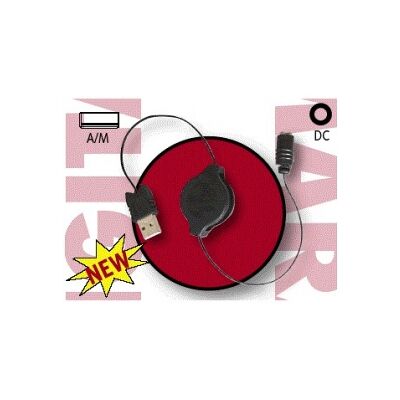 Generico Cable Usb 2.0 Retractil Tipo A-Macho - Alimentacion Dc 0.80 Metros Generico Cable Usb 2.0 Retractil Tipo A-Macho - Alimentacion Dc 0.80 Metros