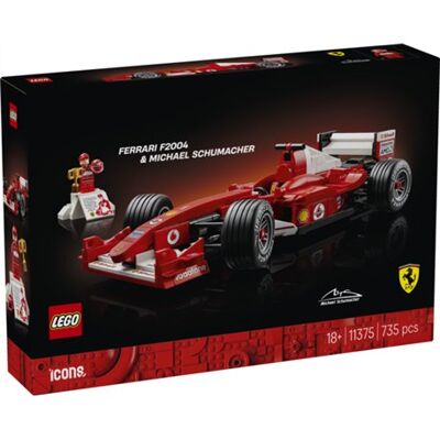 Lego Icons - Ferrari F2004 y Michael Schumacher - 11375 Lego Icons - Ferrari F2004 y Michael Schumacher - 11375