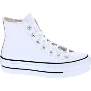 Converse Zapatillas Chuck Taylor All Star Leather Platform Blancas Blanco Talla 41 Converse Zapatillas Chuck Taylor All Star Leather Platform Blancas Blanco Talla 41