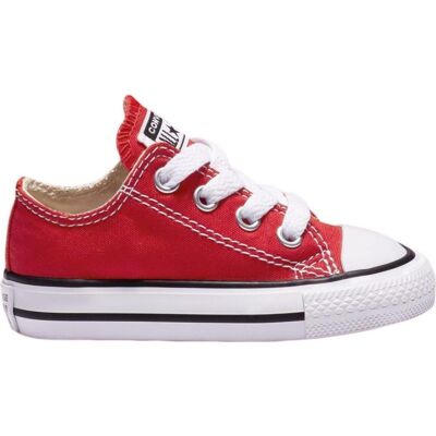 Converse Deportivas De Niña Y Niño 7j236c Lona Rojo Talla 19 Converse Deportivas De Niña Y Niño 7j236c Lona Rojo Talla 19
