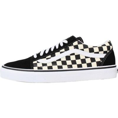 Vans Old Skool Primary Check Black-White Vn0a38g1 Negro Talla 42 Vans Old Skool Primary Check Black-White Vn0a38g1 Negro Talla 42